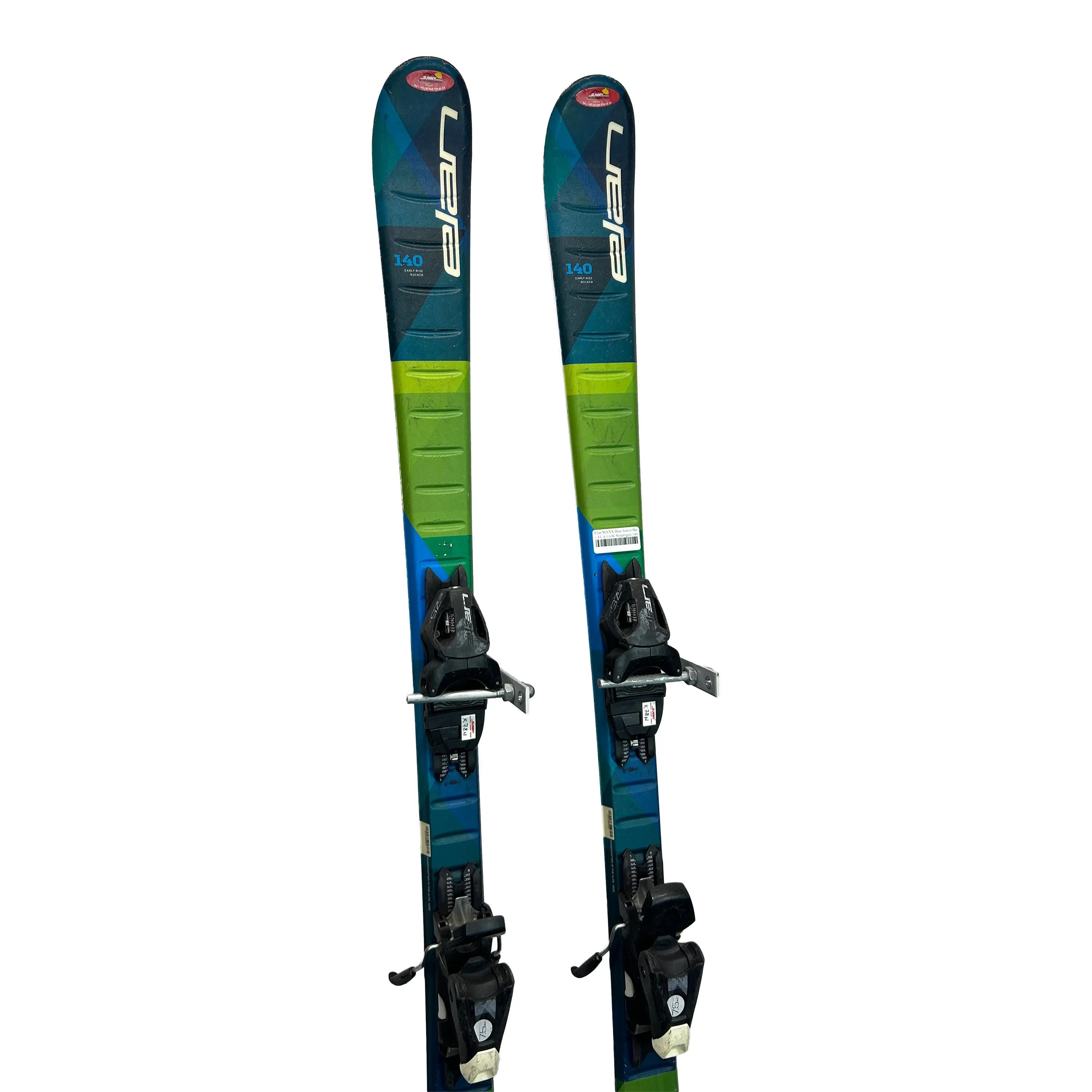 Reconditionné - Ski Elan MAXX Blue Junior Ski + EL 4.5 GW Bindingen-140 5/6