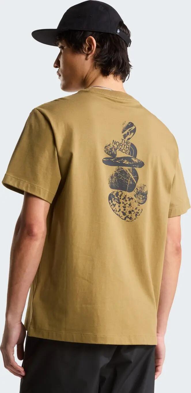 Camiseta The North Face Stones para hombre, color caqui 2/5