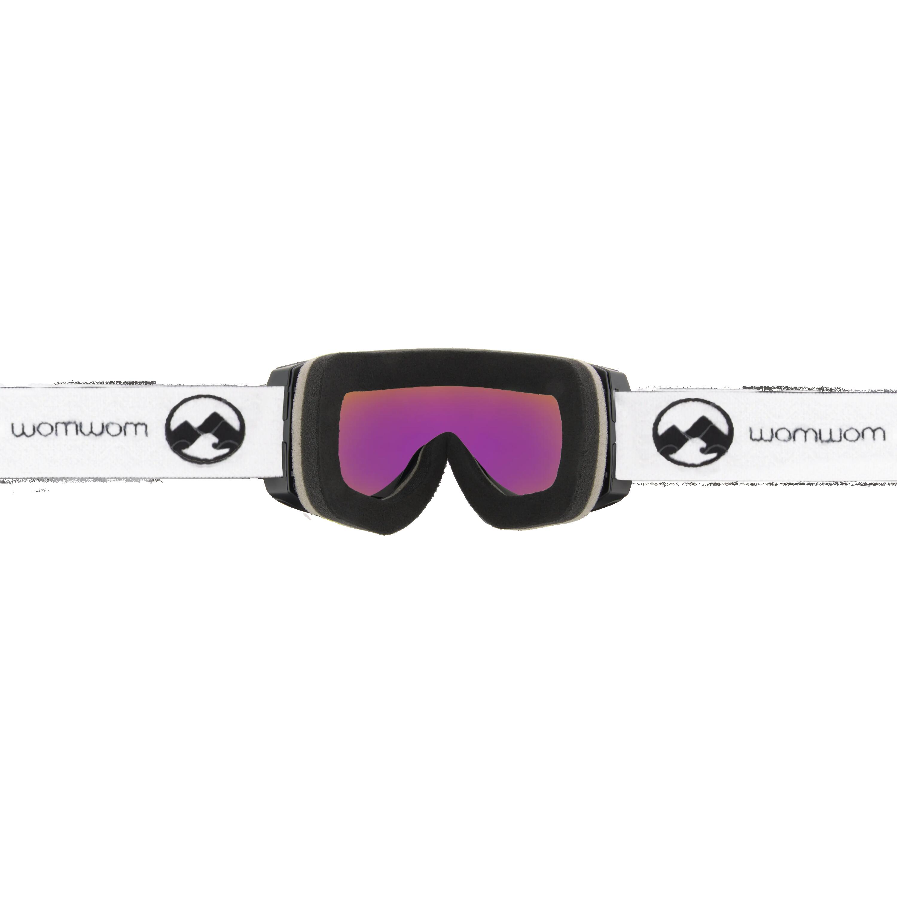 Masque de ski unisexe Icon (Black | Pink/Red) 5/7