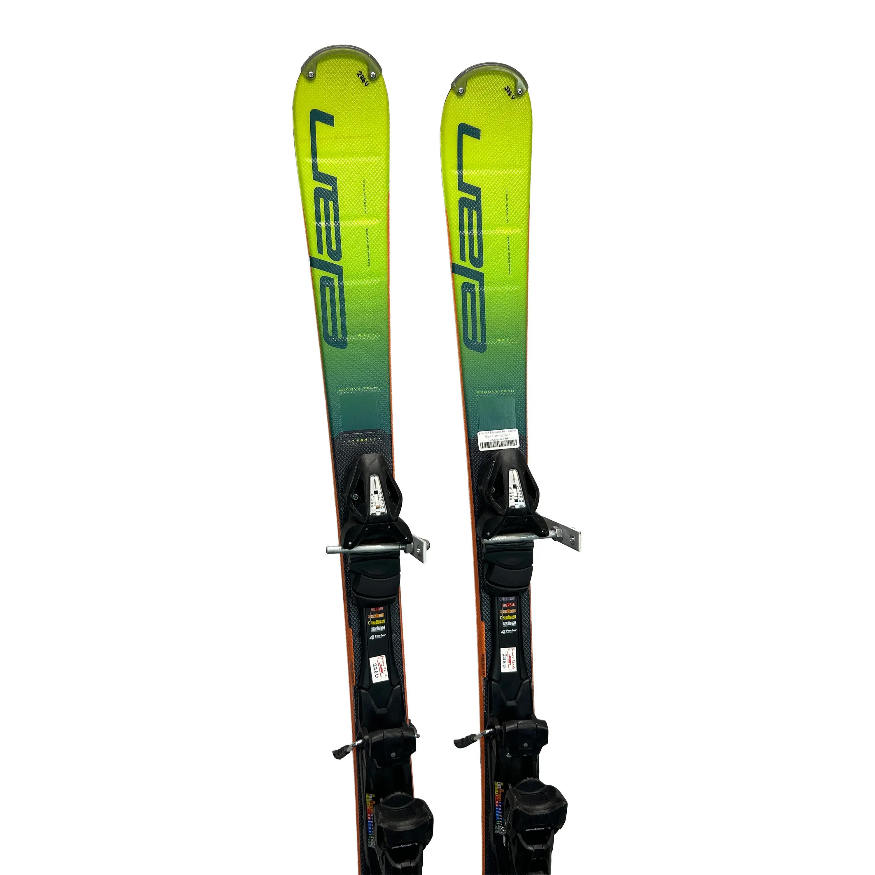 Reconditionné - Ski Elan RS Element 80 – Junior Race Carving Ski + Bindingen-130 5/6