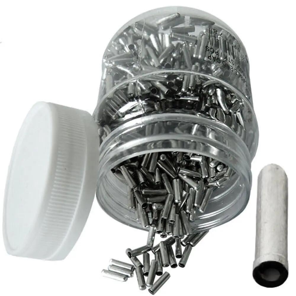 M-WAVE Embouts pour câble de dérailleur alu pour câble intérieur 2.1\/2.9x10.3 m 3/3