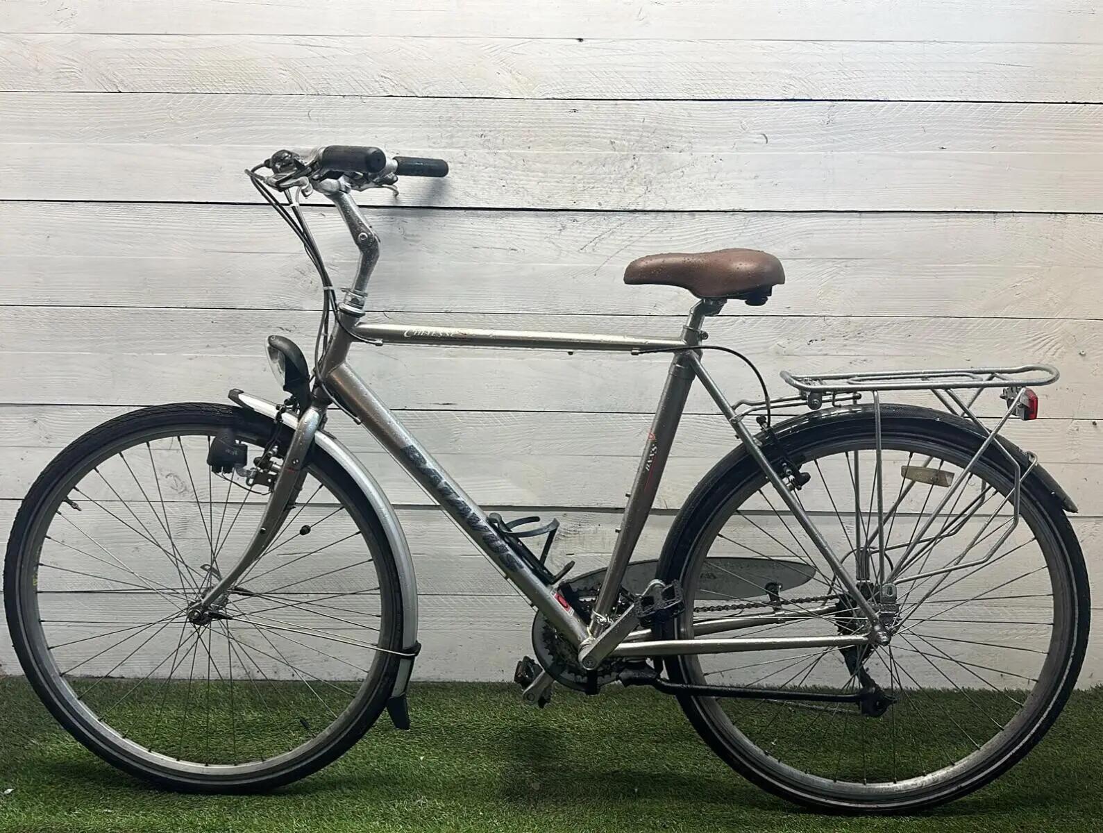 Second Life - Gereviseerd Batavus stadsfiets bike, metal/grijs 2/2