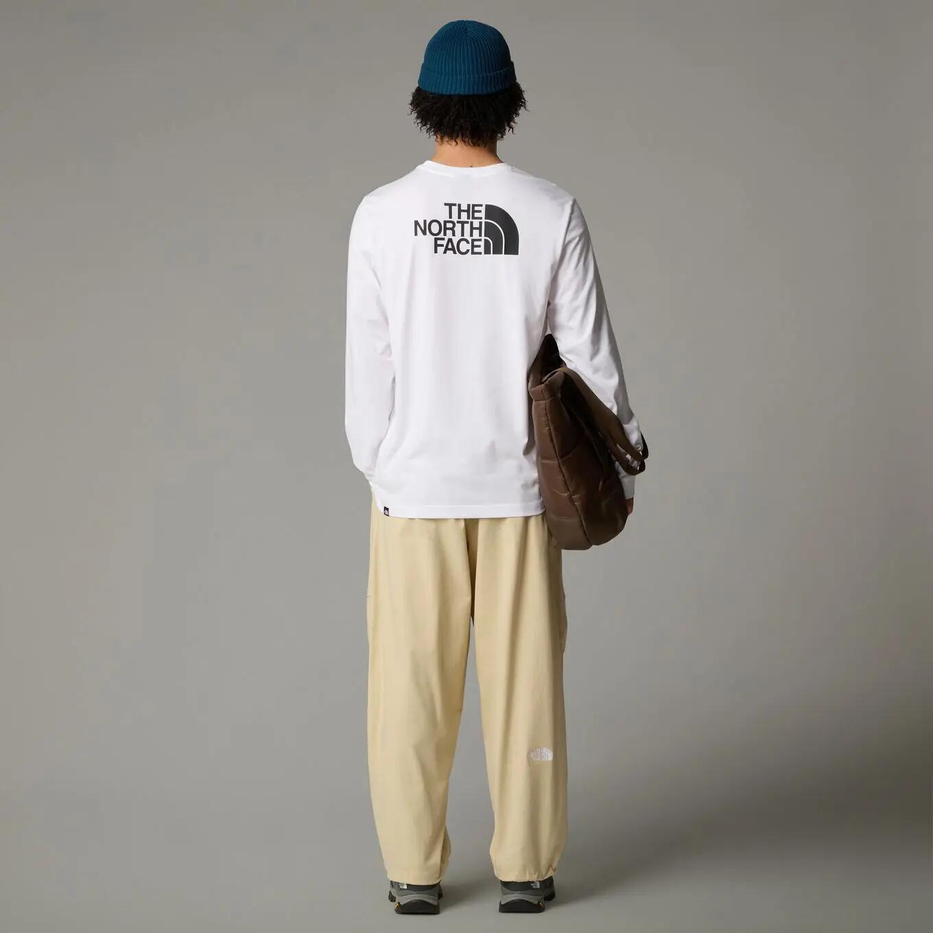 Maglia a maniche lunghe The North Face Easy Blanc Homme 3/5
