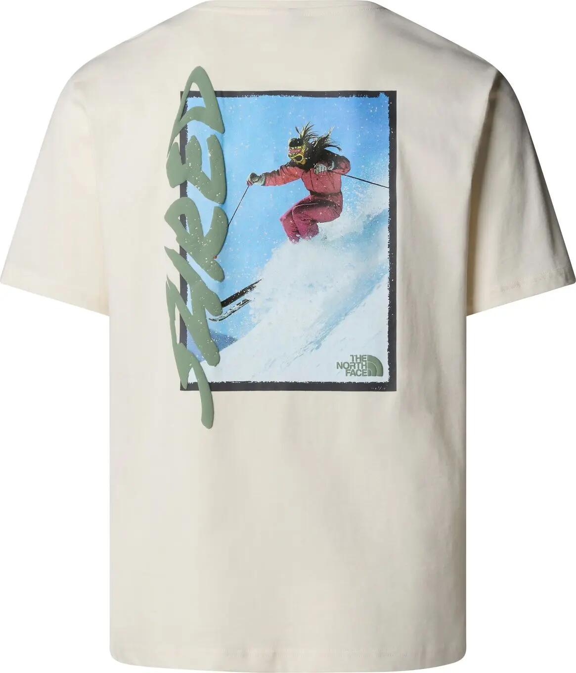 T-Shirt The North Face NSE Slopes White Unisex 2/5