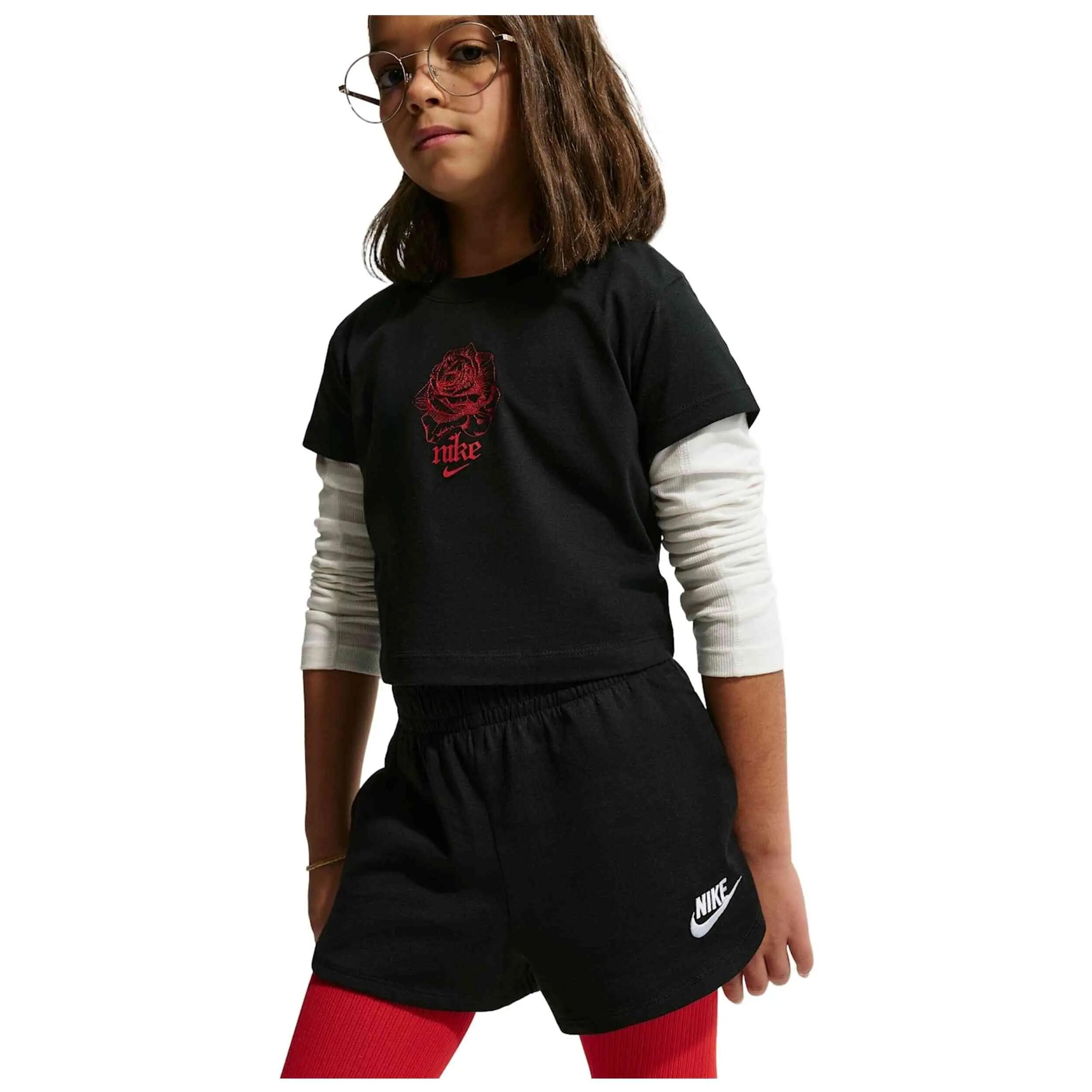 Short Nike modèle Nike Sportswear pour filles 2/5