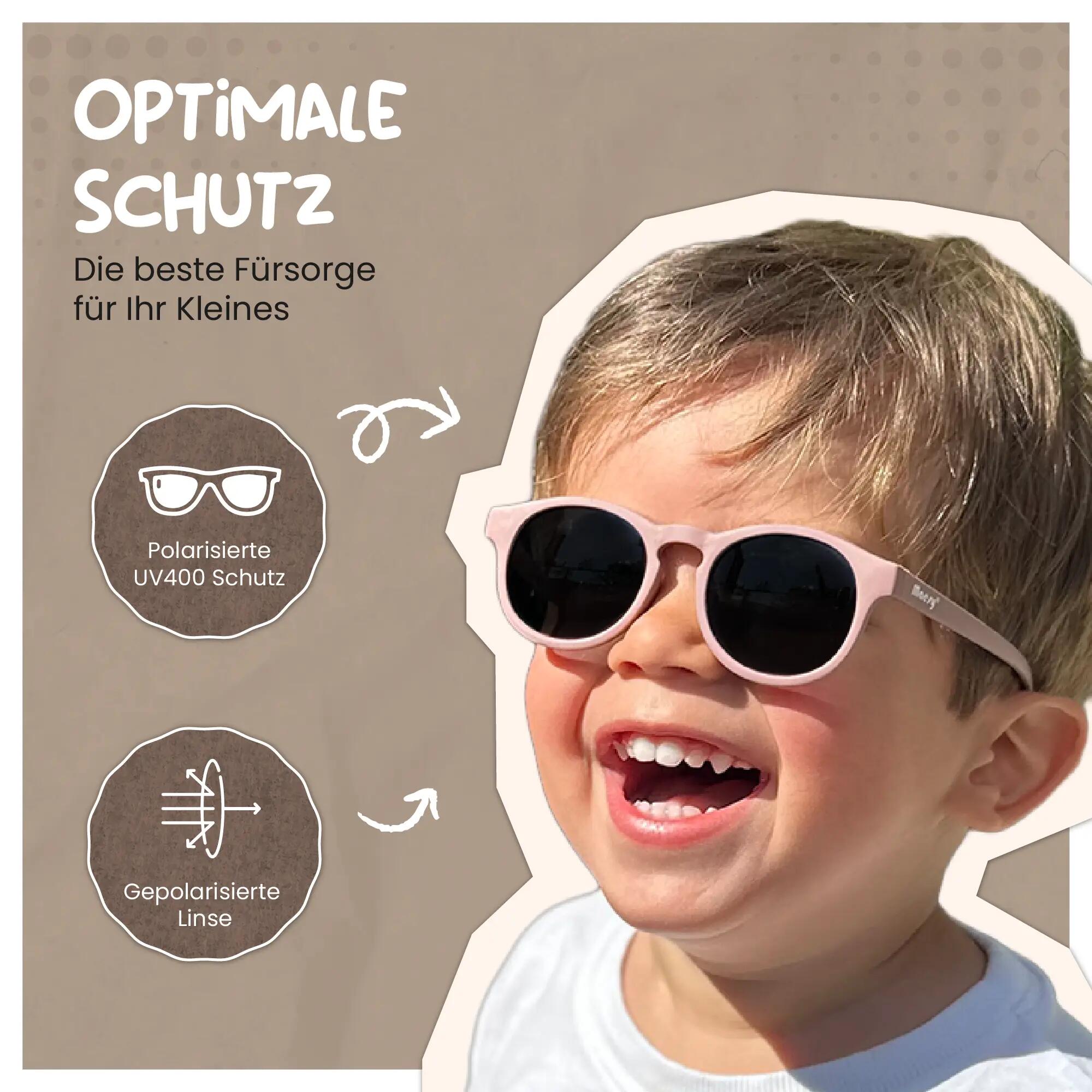Kids' Sunglasses Bowi Blue 1-3 years 4/6