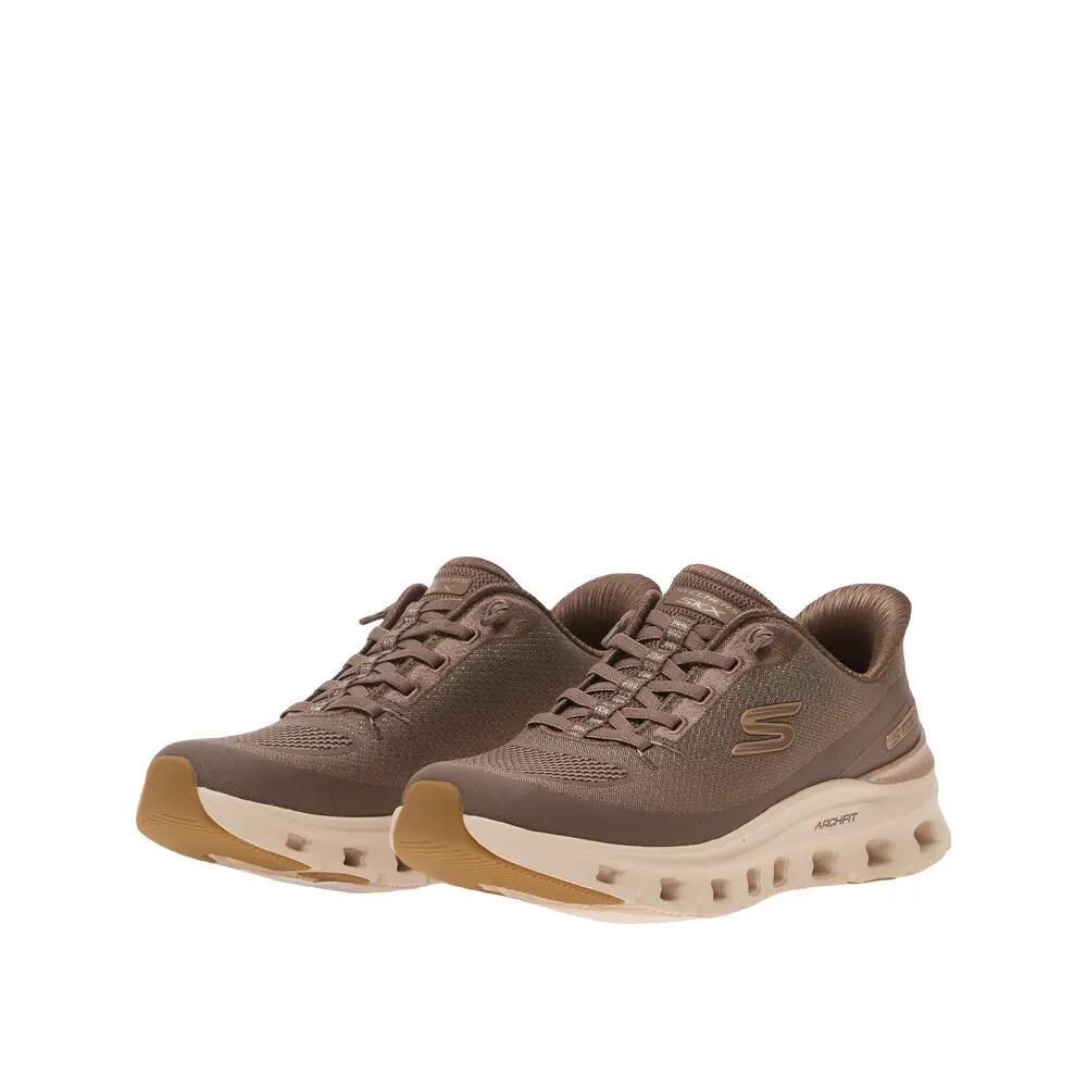 Chaussures Skechers Arch Fit Glide Été Chocolat 6/6