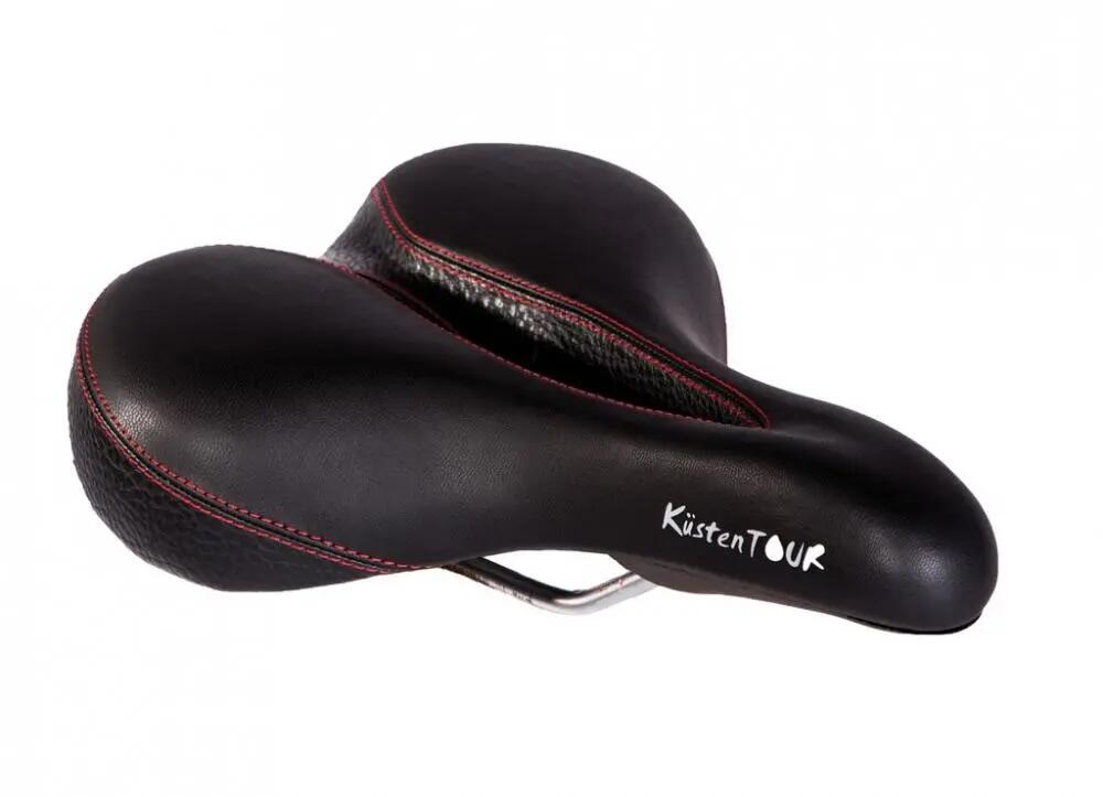 P&P Bequemsattel Küstentour 800 noir-rouge, uni, 265x205 mm 2/3