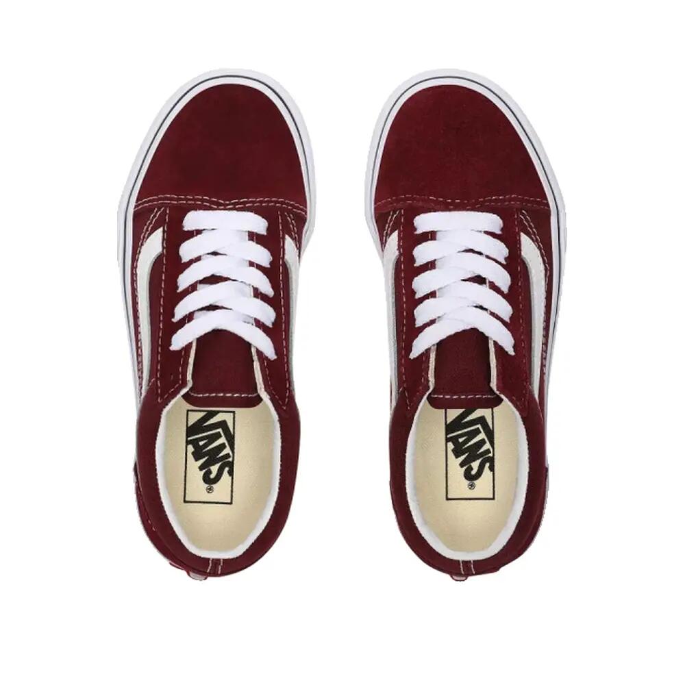 Vans Old Skool Bordeaux/Blanc 4/4