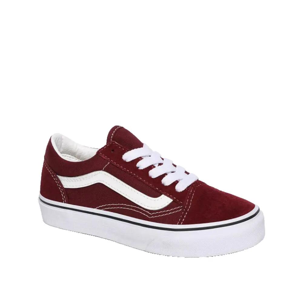 Vans Old Skool Bordeaux/Blanc 2/4