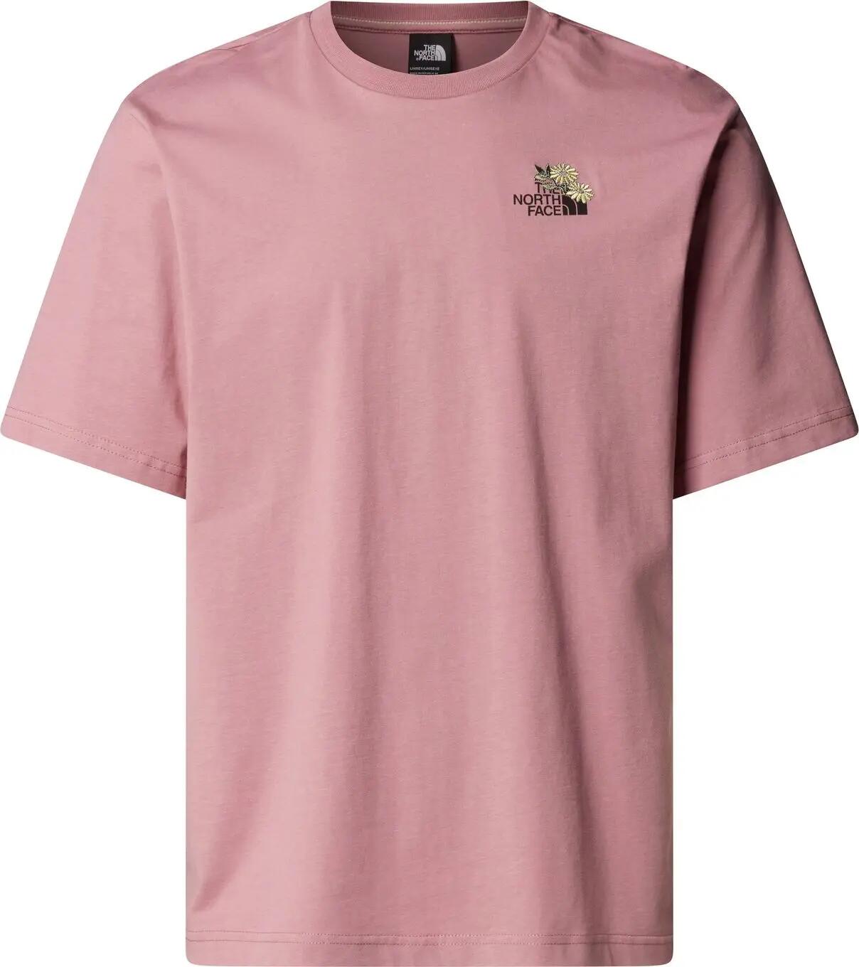Unisex T-shirt The North Face Graphic Dome Flower Pink 1/5