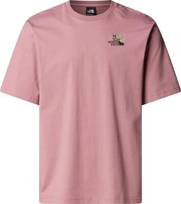 Maglietta unisex The North Face Graphic Dome Flower Rosa
