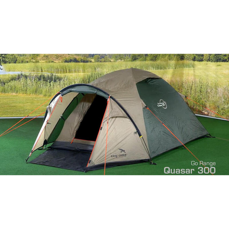 Tente de camping Easy Camp Quasar 300 Vert