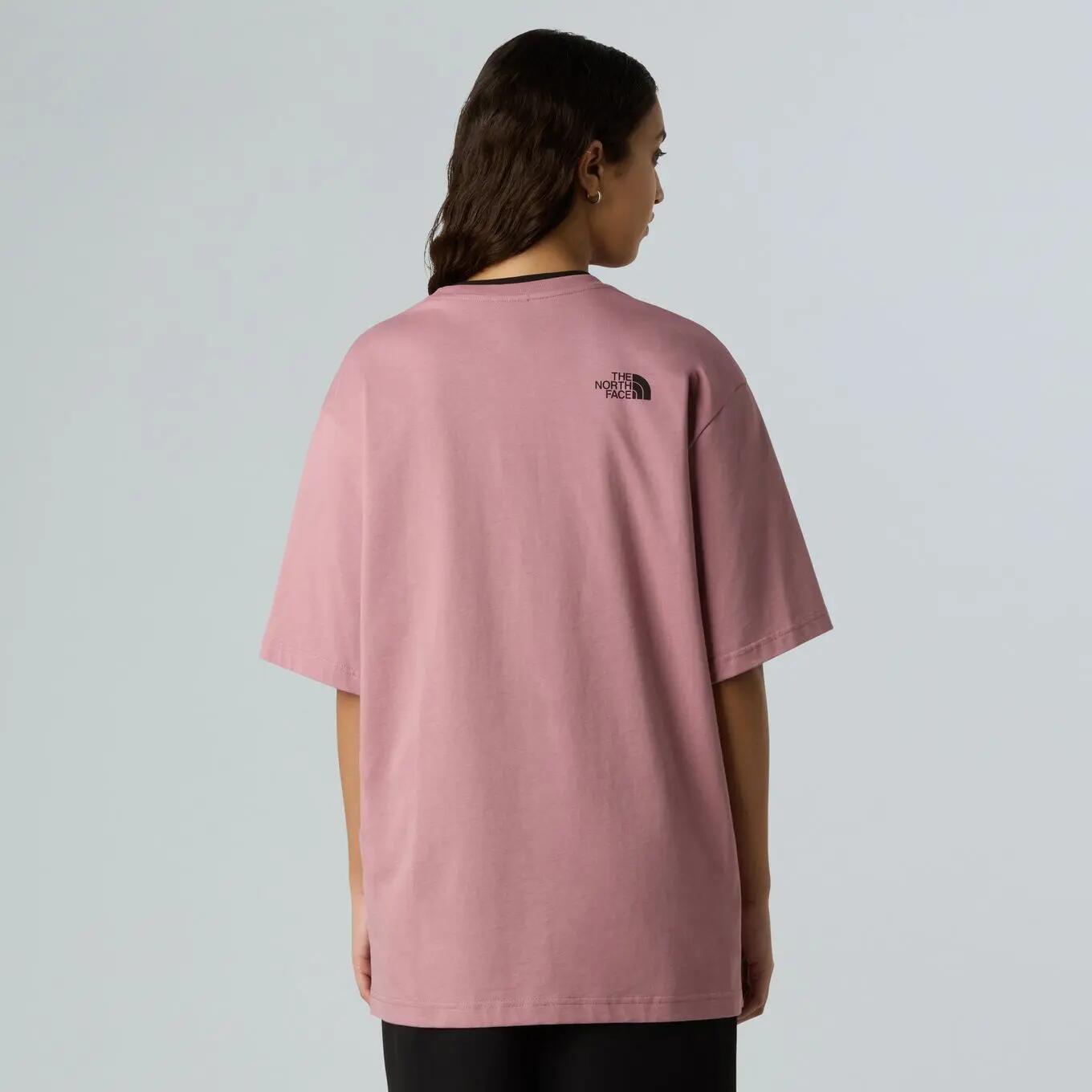 Unisex T-shirt The North Face Graphic Dome Flower Pink 5/5