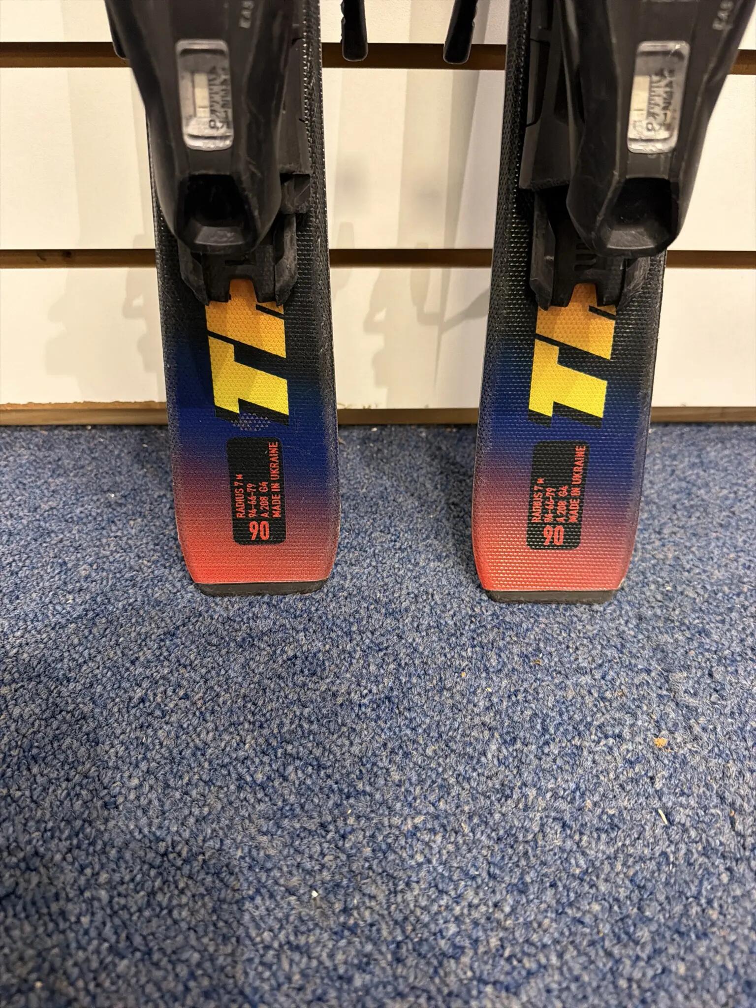 Reconditionné - Ski Fischer The Curv Jr. + FS4 JRS - Kinderskis-150 3/6