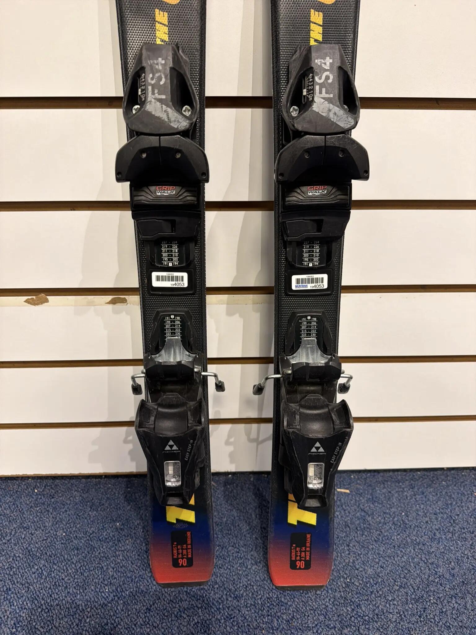Reconditionné - Ski Fischer The Curv Jr. + FS4 JRS - Kinderskis-150 2/6