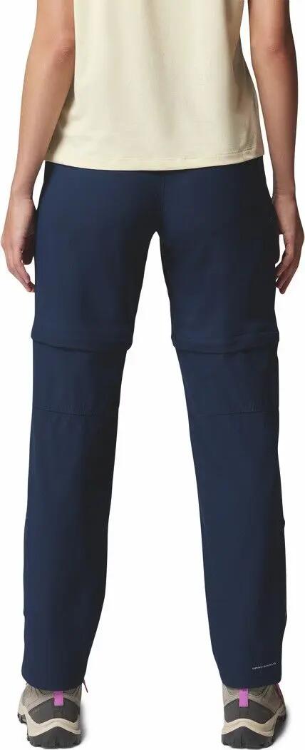 Dames Columbia Leslie Falls Wide Blue Convertible Pant 2/5