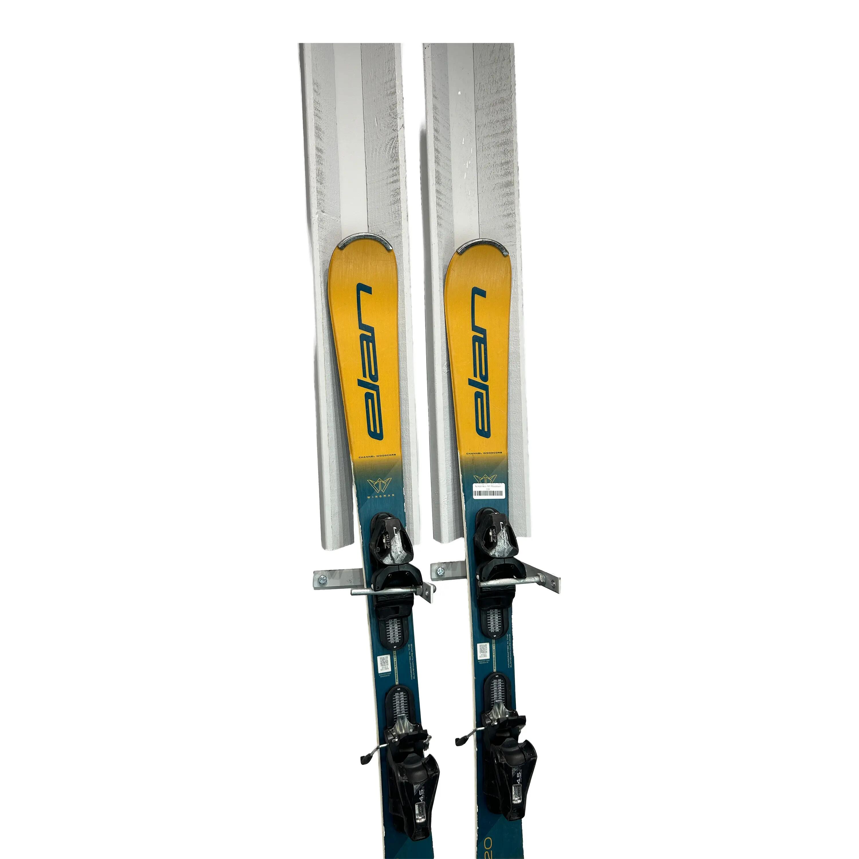 Reconditionné - Ski Elan Wingman + EL 4.5 GW – Kinderskis All-Mountain - 120 5/6
