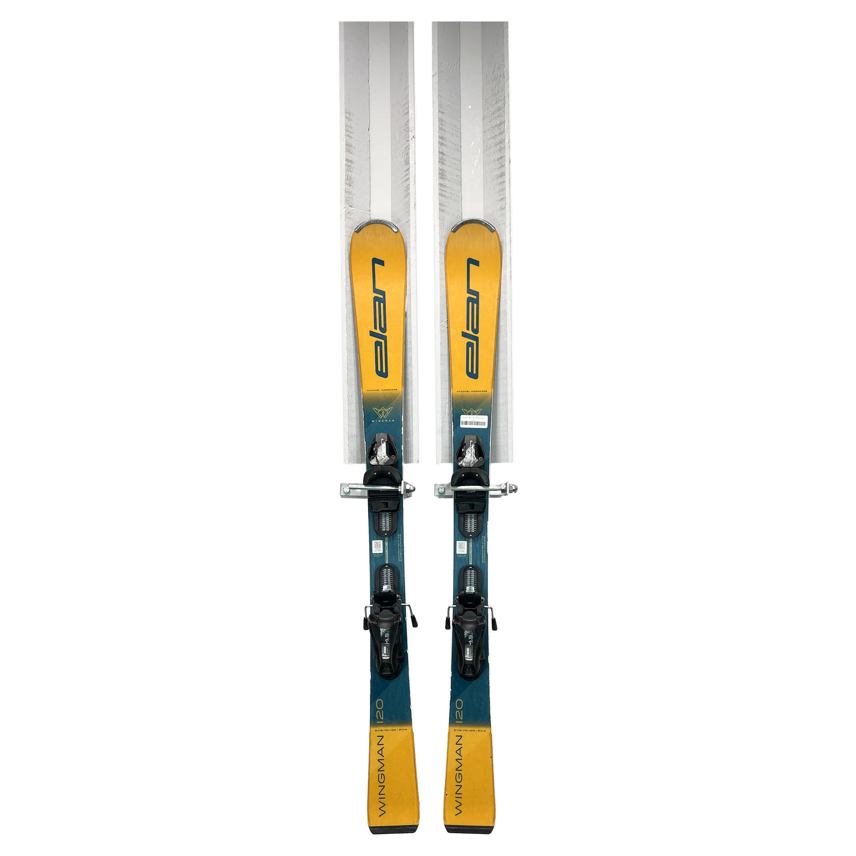 Reconditionné - Ski Elan Wingman + EL 4.5 GW – Kinderskis All-Mountain - 120 4/6