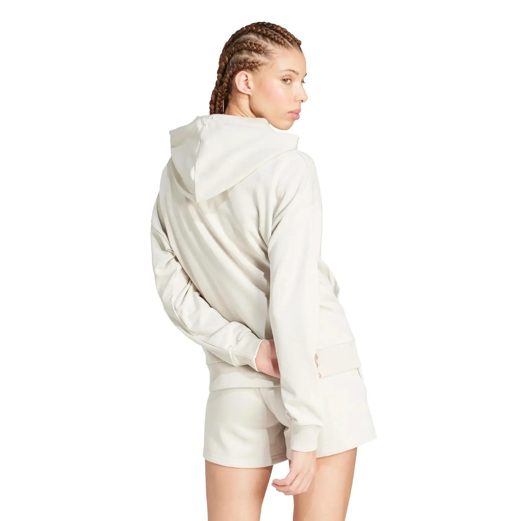 Sweatshirt com capuz - Senhora - Adidas Essentials - Bege 4/7