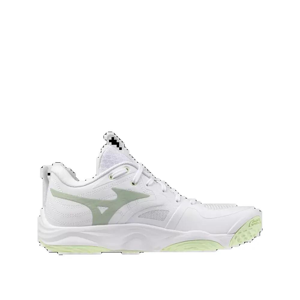 Scarpe sportive Mizuno Wave Momentum Elite Donna Bianco/Verde chiaro 4/6