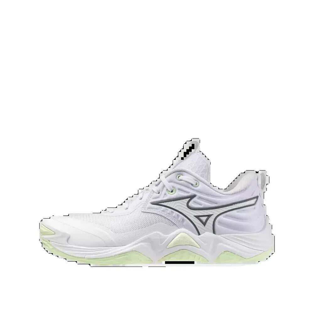 Scarpe sportive Mizuno Wave Momentum Elite Donna Bianco/Verde chiaro 2/6