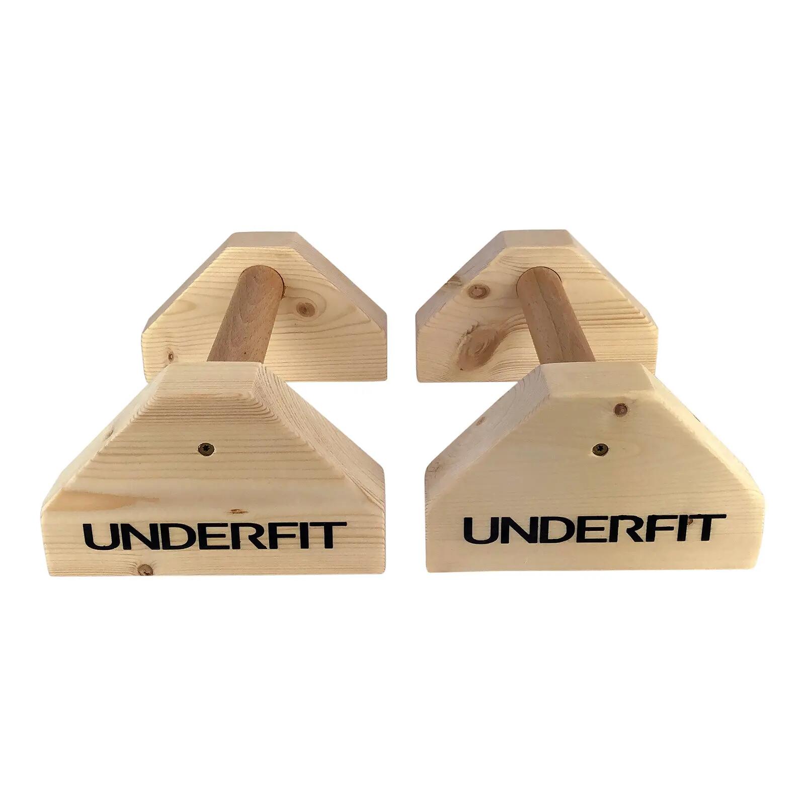 Drewniane uchwyty do pompek paraletki UNDERFIT 28 cm 3/6