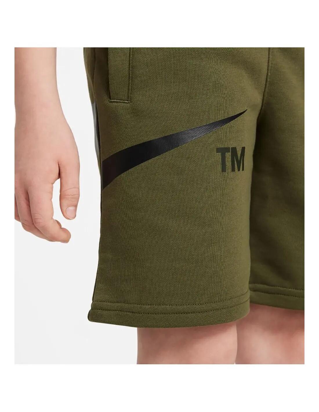 Korte broek Nike model cortos SportsWear Swoosh voor unisex jongens 6/6