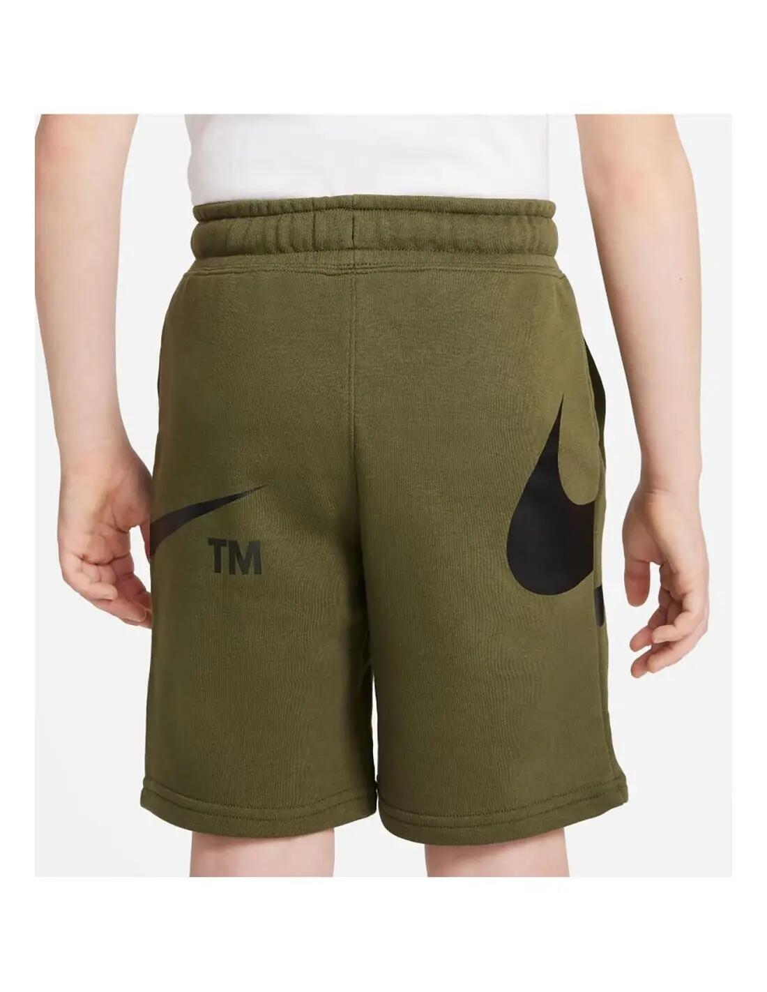 Korte broek Nike model cortos SportsWear Swoosh voor unisex jongens 4/6