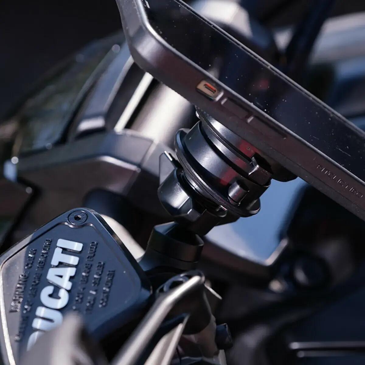 Supporto per smartphone da moto che assorbe le vibrazioni Tigra fit-clic néo 4/4
