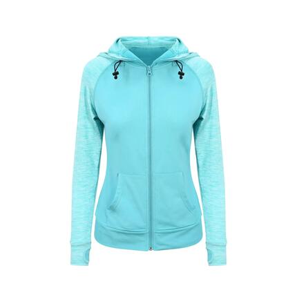 Gestreifter Damen-Zip-Hoodie Just Cool Zoodie