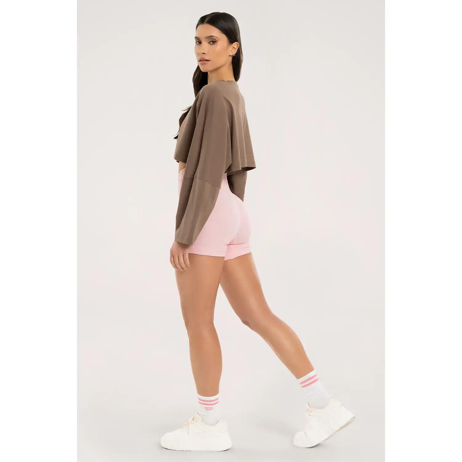 T-Shirt, langarm, crop, Damen Gym Glamour 4/4