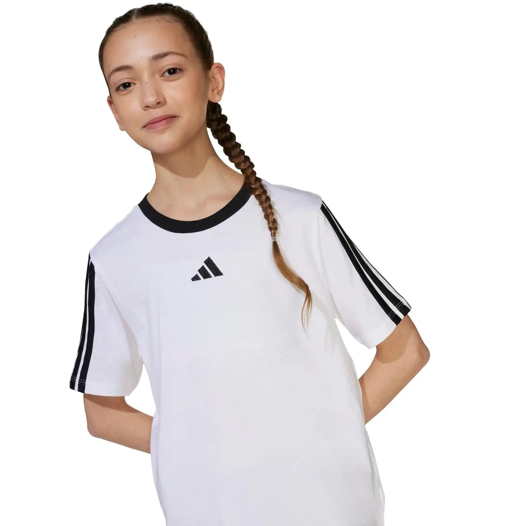 T-shirt fille adidas Essentials 3-Stripes 6/6
