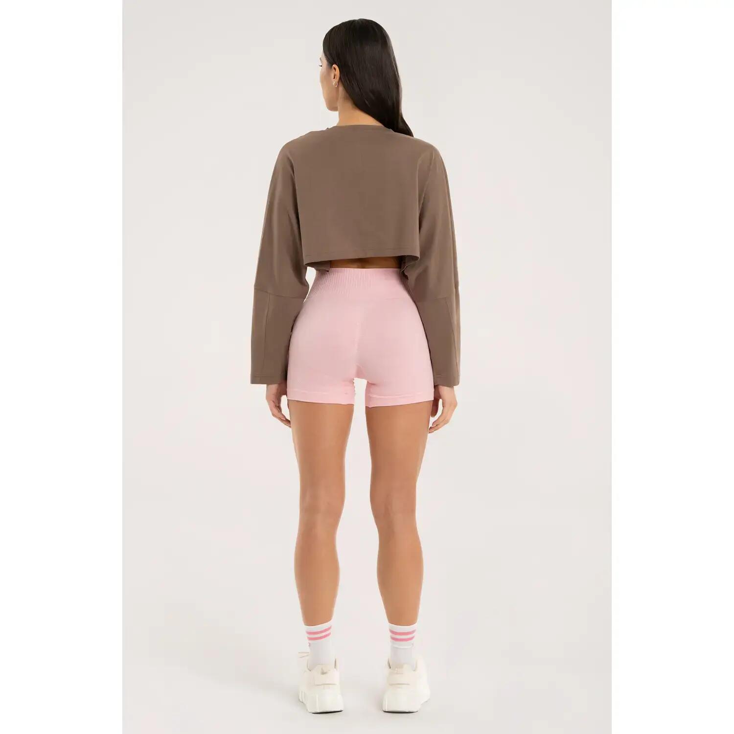 T-Shirt, langarm, crop, Damen Gym Glamour 2/4