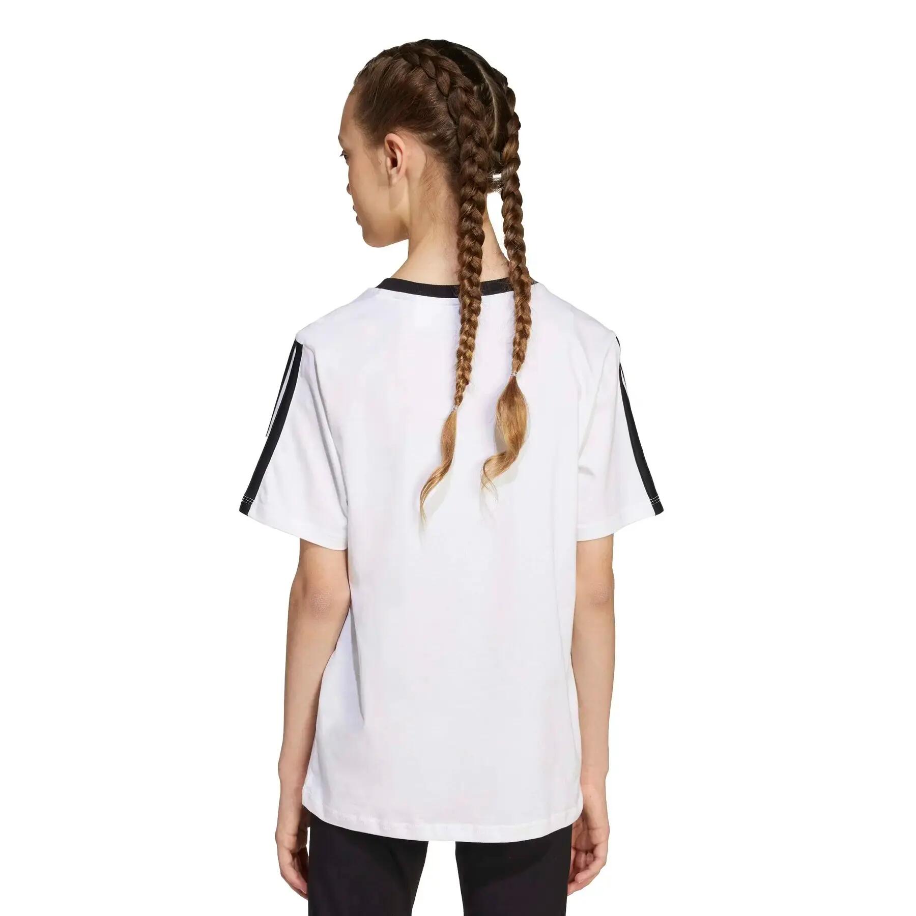 T-shirt fille adidas Essentials 3-Stripes 4/6