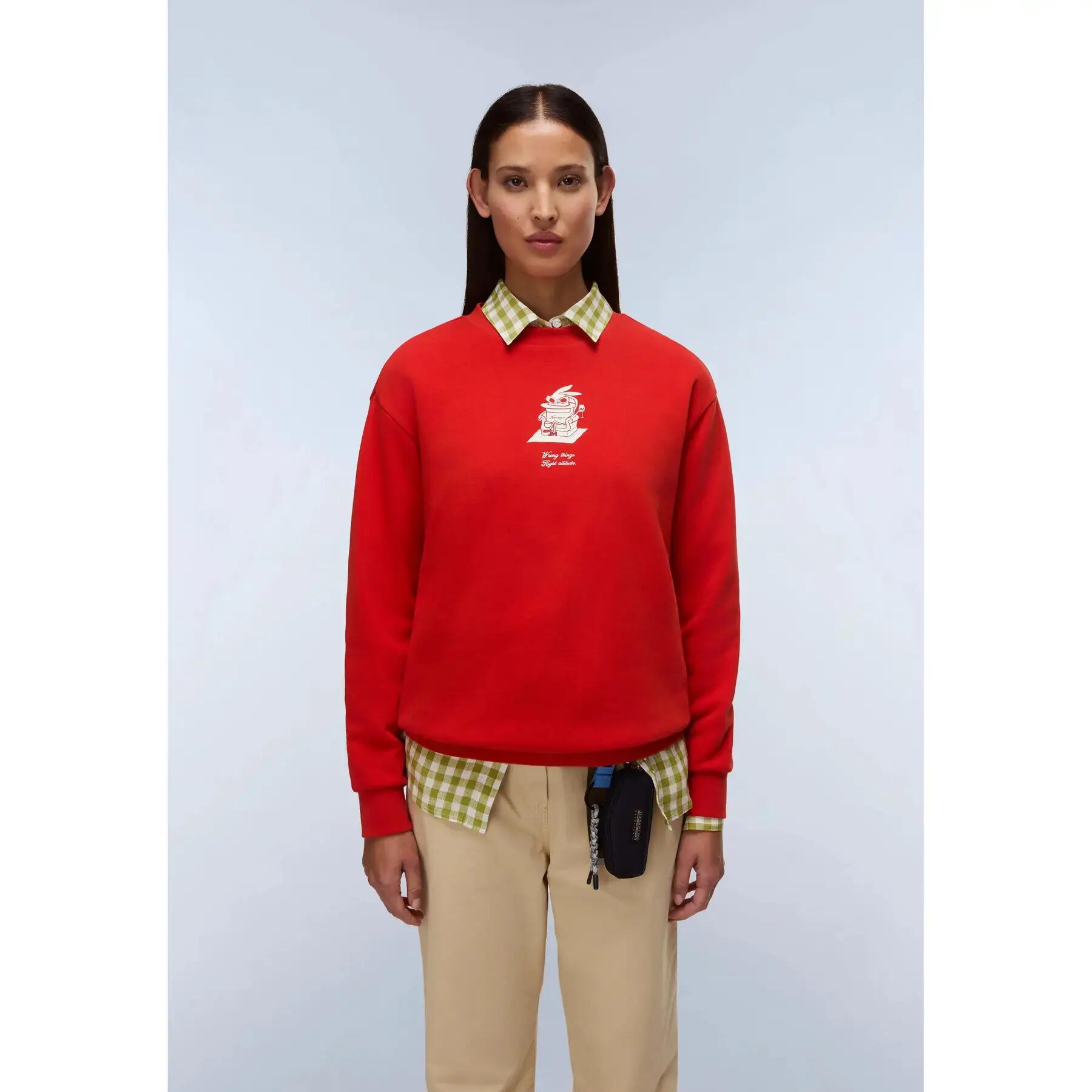 Dames sweatshirt Napapijri Antimony 3/5