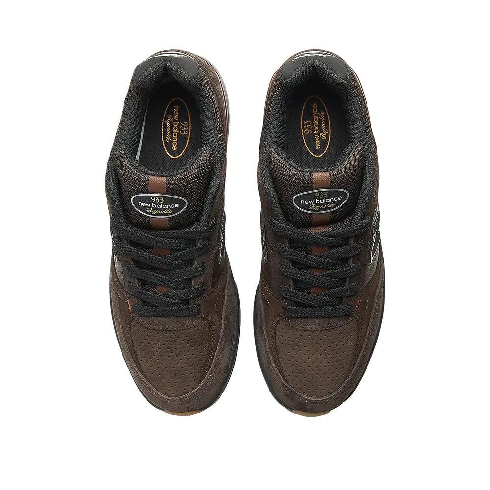 Scarpe New Balance Numeric 933 Marrone/Nero 2/3