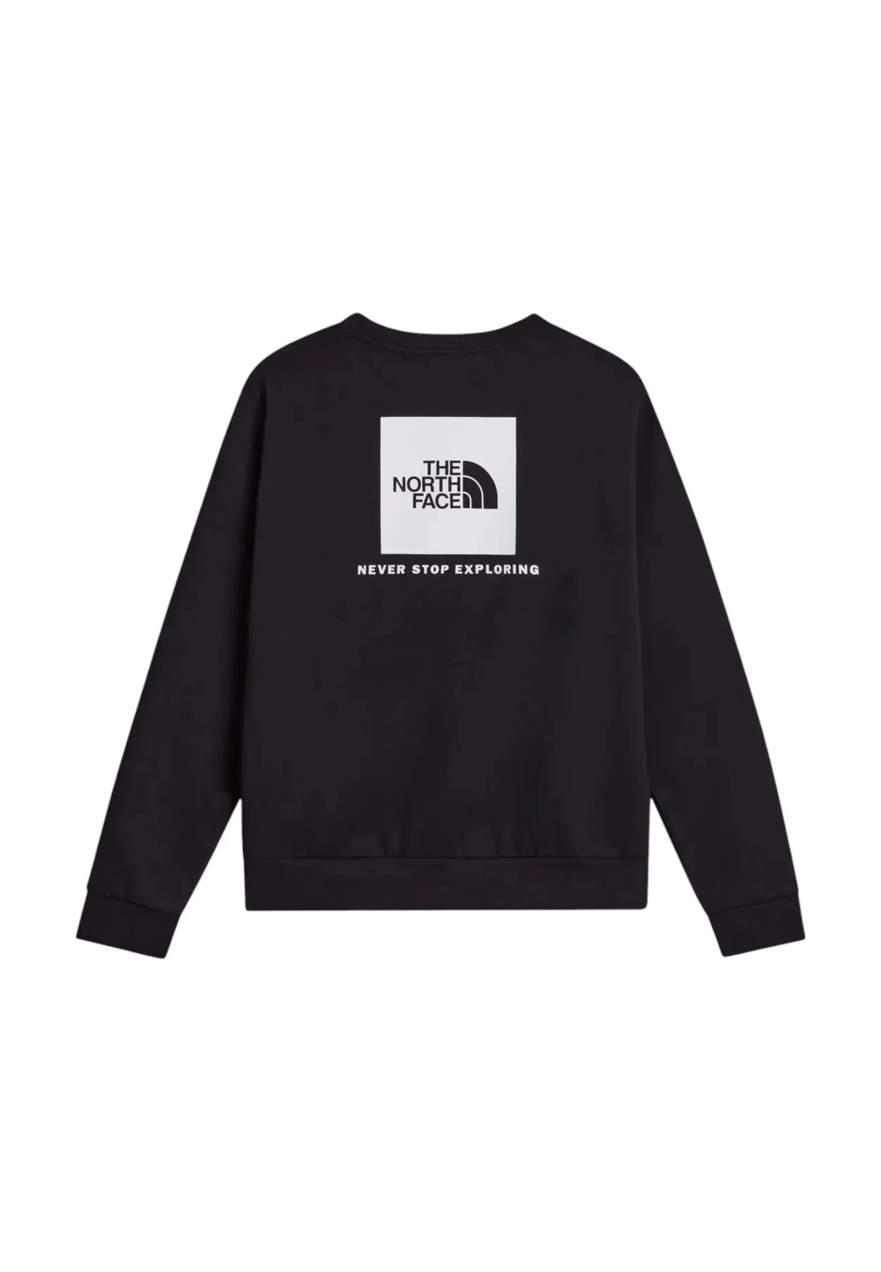 Sudadera Negra The North Face NSE Evolution Black de Corte Recto 3/5