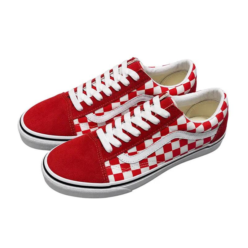 Vans Old Skool Schoenen Rood 3/4