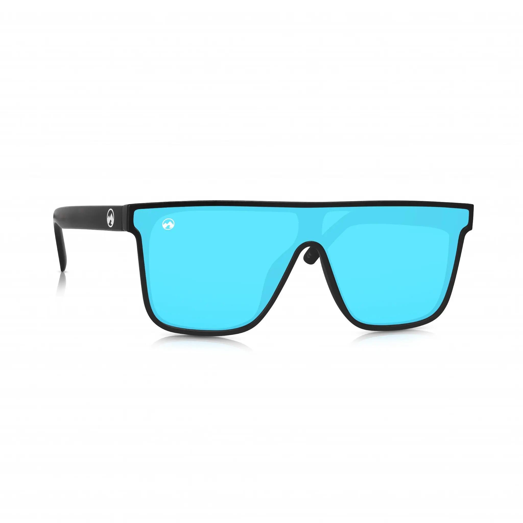 Lunettes de soleil unisexe Slick (Black | Blue) 2/5