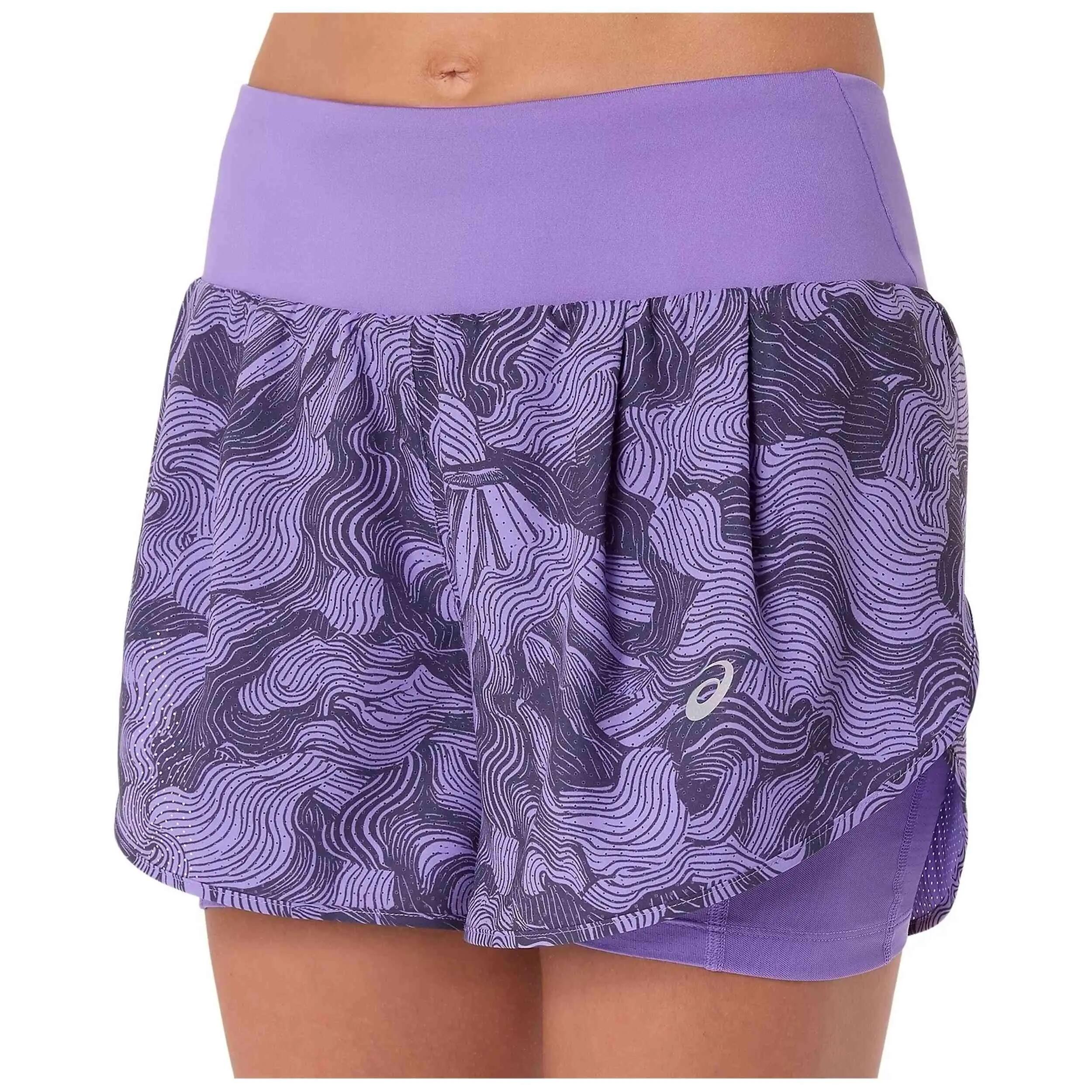 Pantaloncini Asics modello 2012D077-500 per donne 4/5