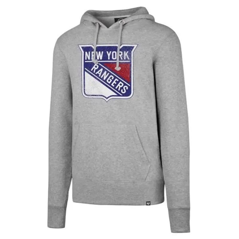 '47 Knockaround Headline Senior hanorac New York Rangers gri pentru adulți NHL