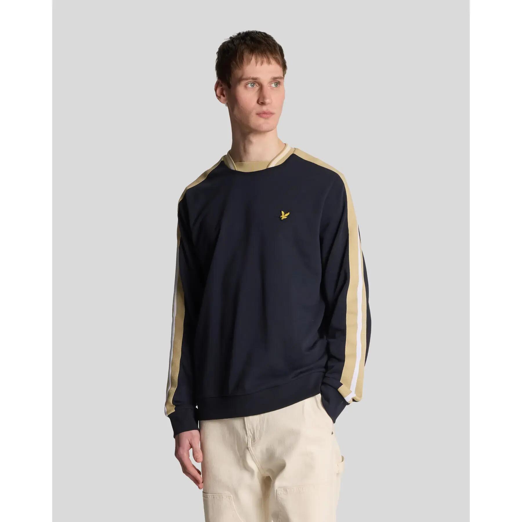 Sweatshirt met contrasterende band Lyle & Scott 2/5