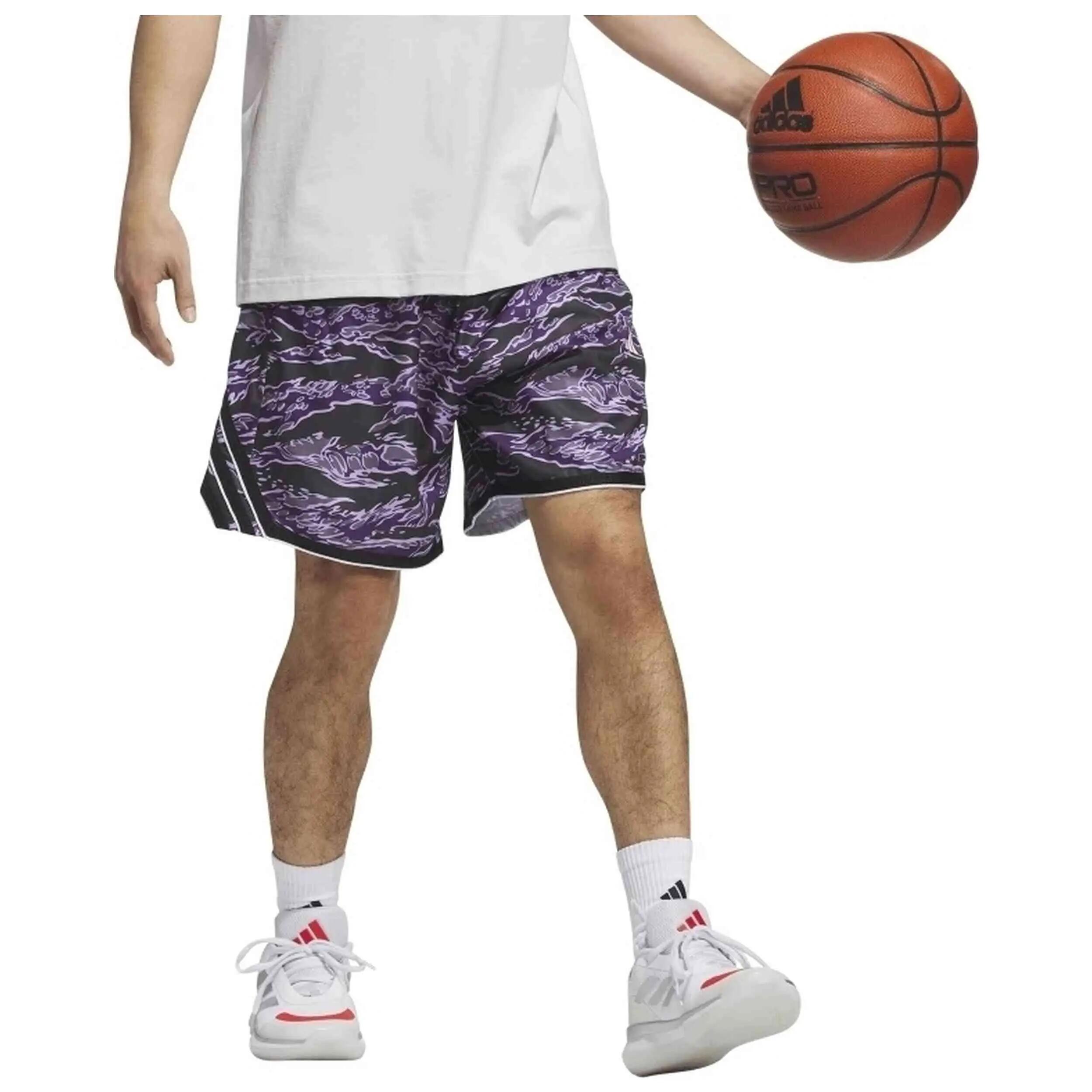 Korte broek Adidas model Crazy Lite Aop voor mannen 4/5