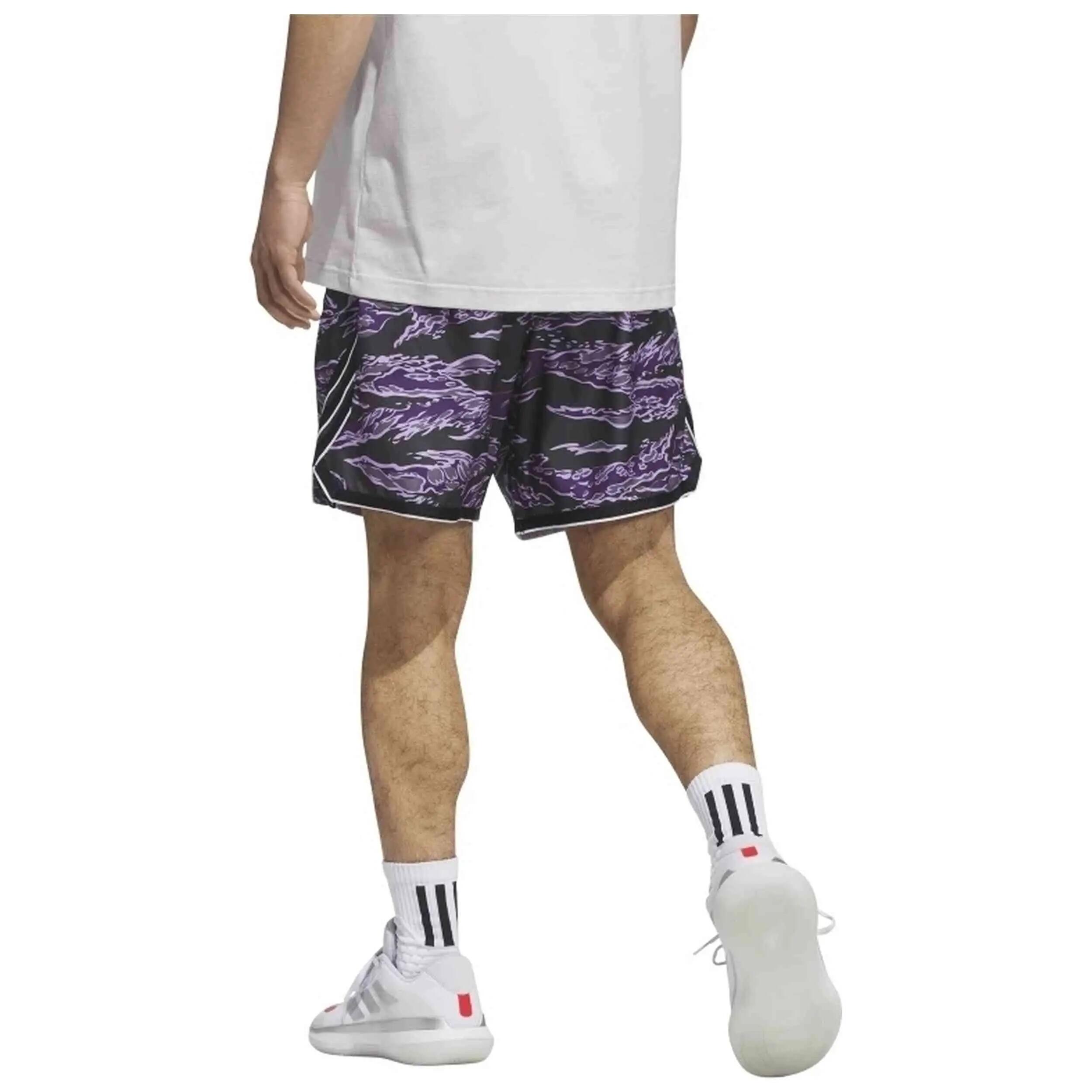 Korte broek Adidas model Crazy Lite Aop voor mannen 3/5