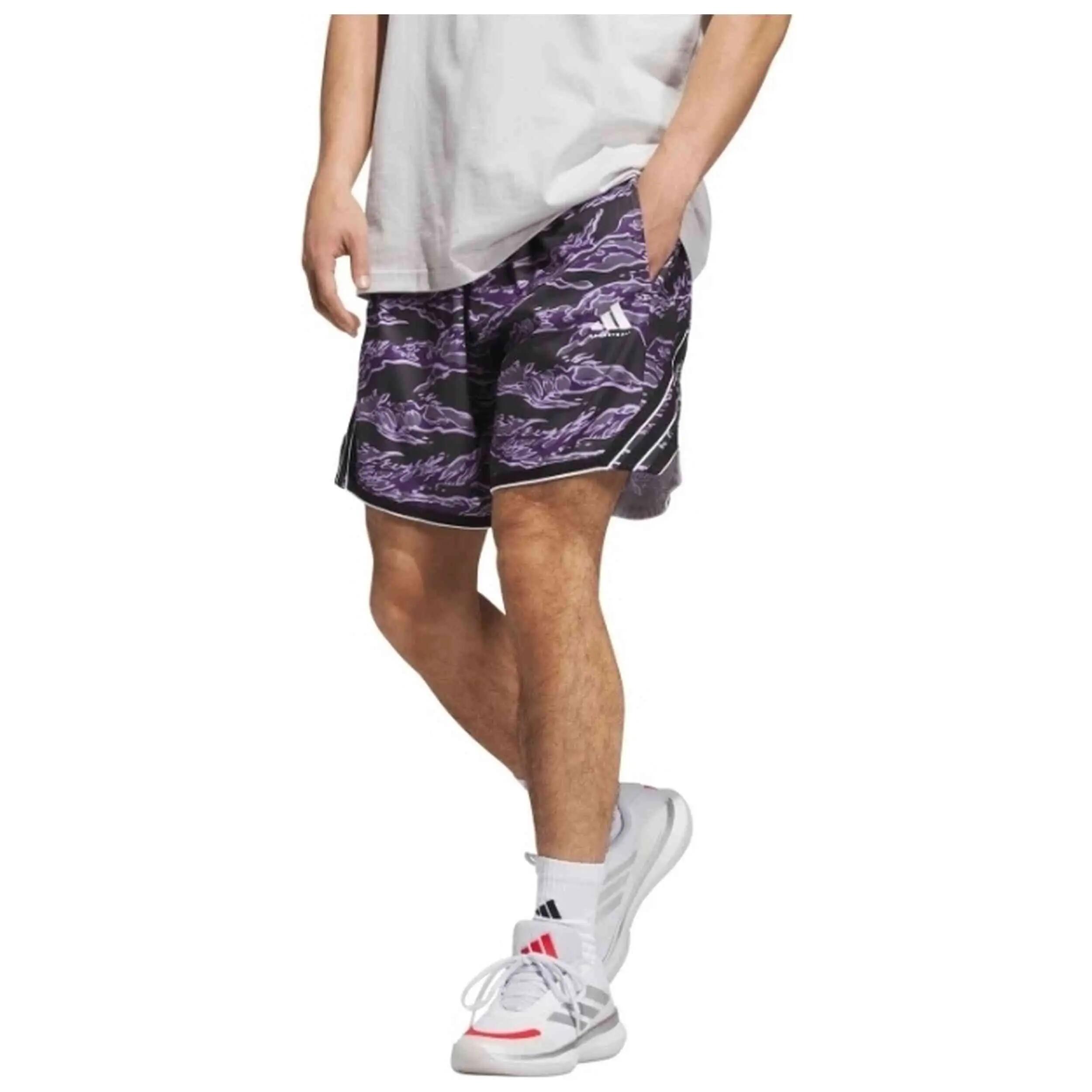Korte broek Adidas model Crazy Lite Aop voor mannen 2/5