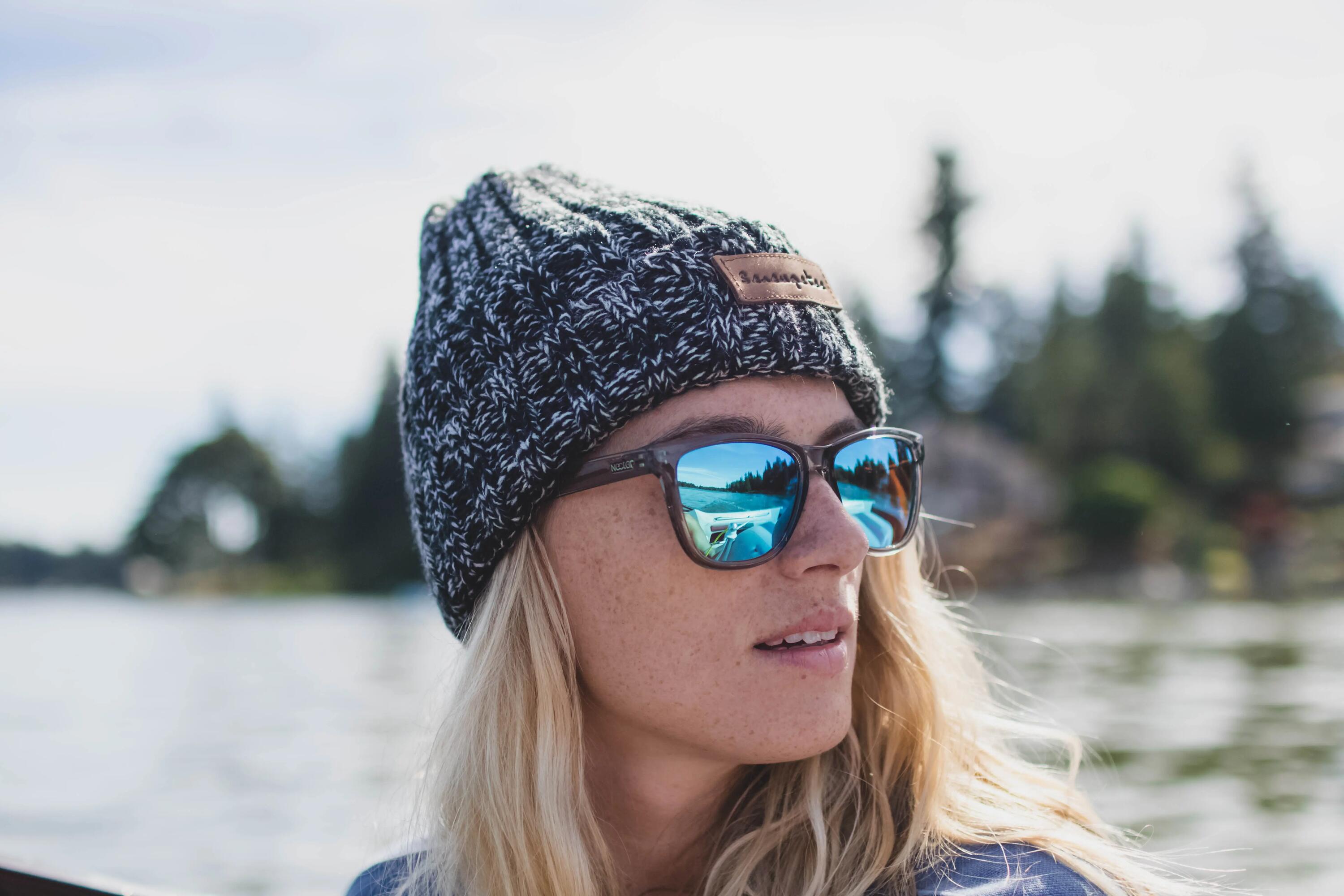 Unisex Sunglasses Crux Chucktown (Trans Grey | Blue) 4/5