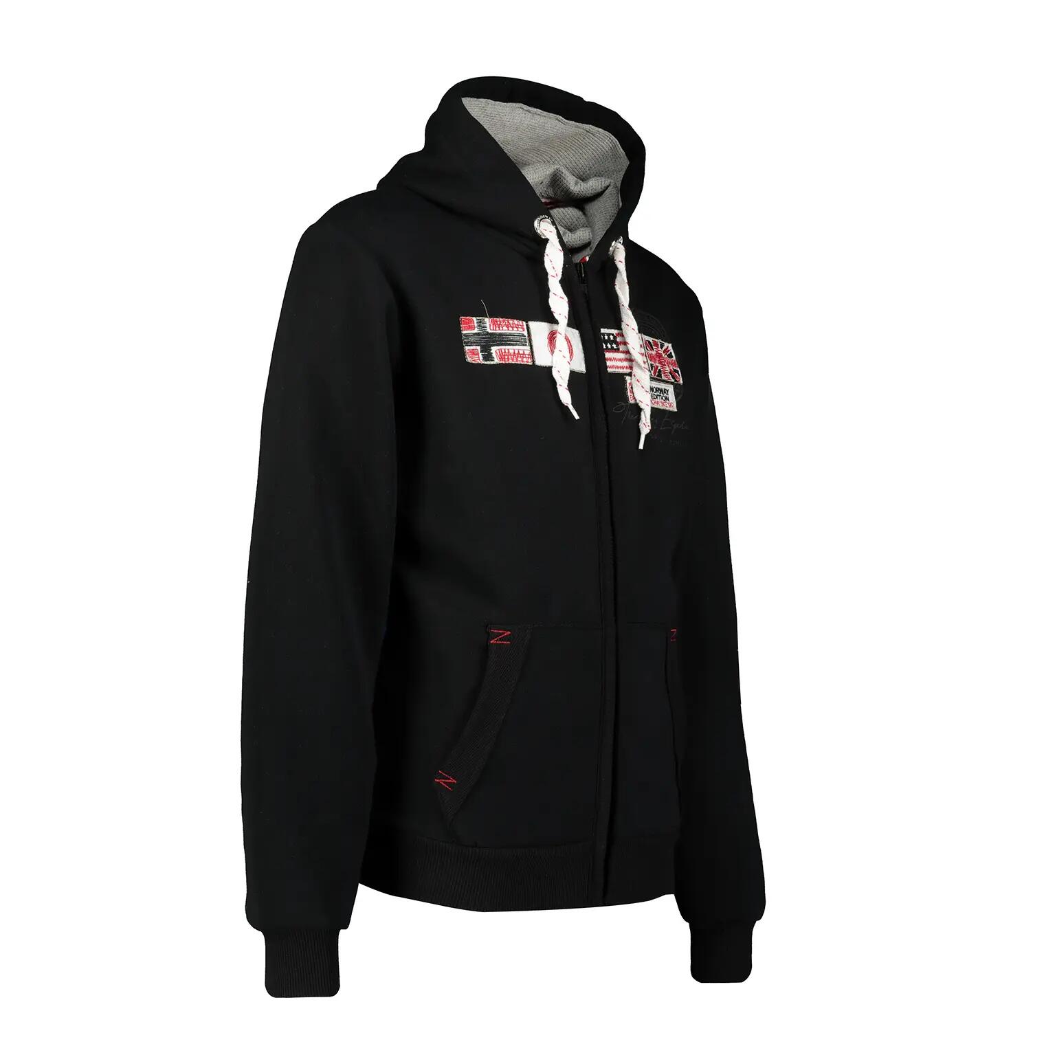 Veste polaire - Randonnée en montagne - Homme - Geographical Norway - Noir 4/4