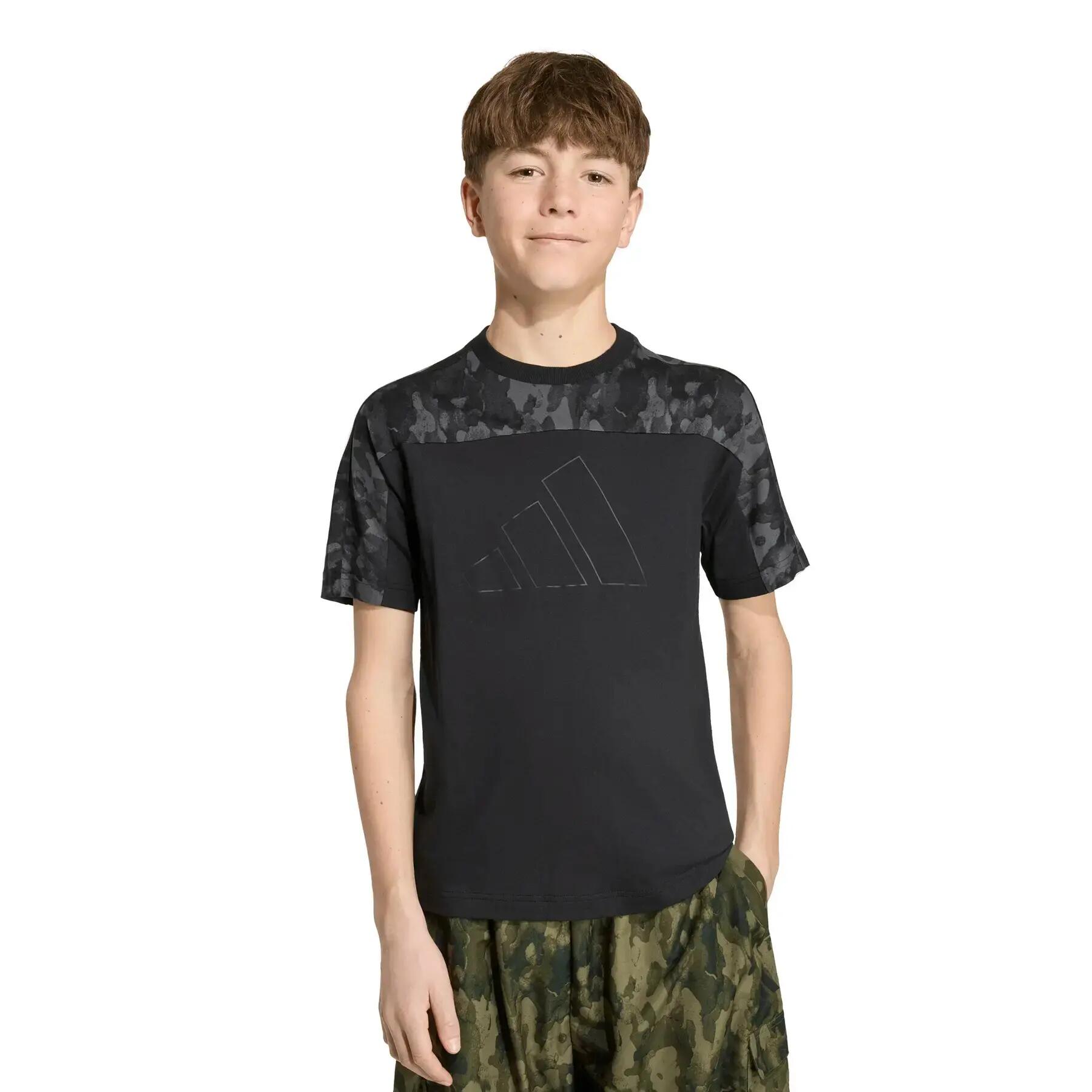 T-shirt enfant adidas Seasonal Essentials Camo 2/7