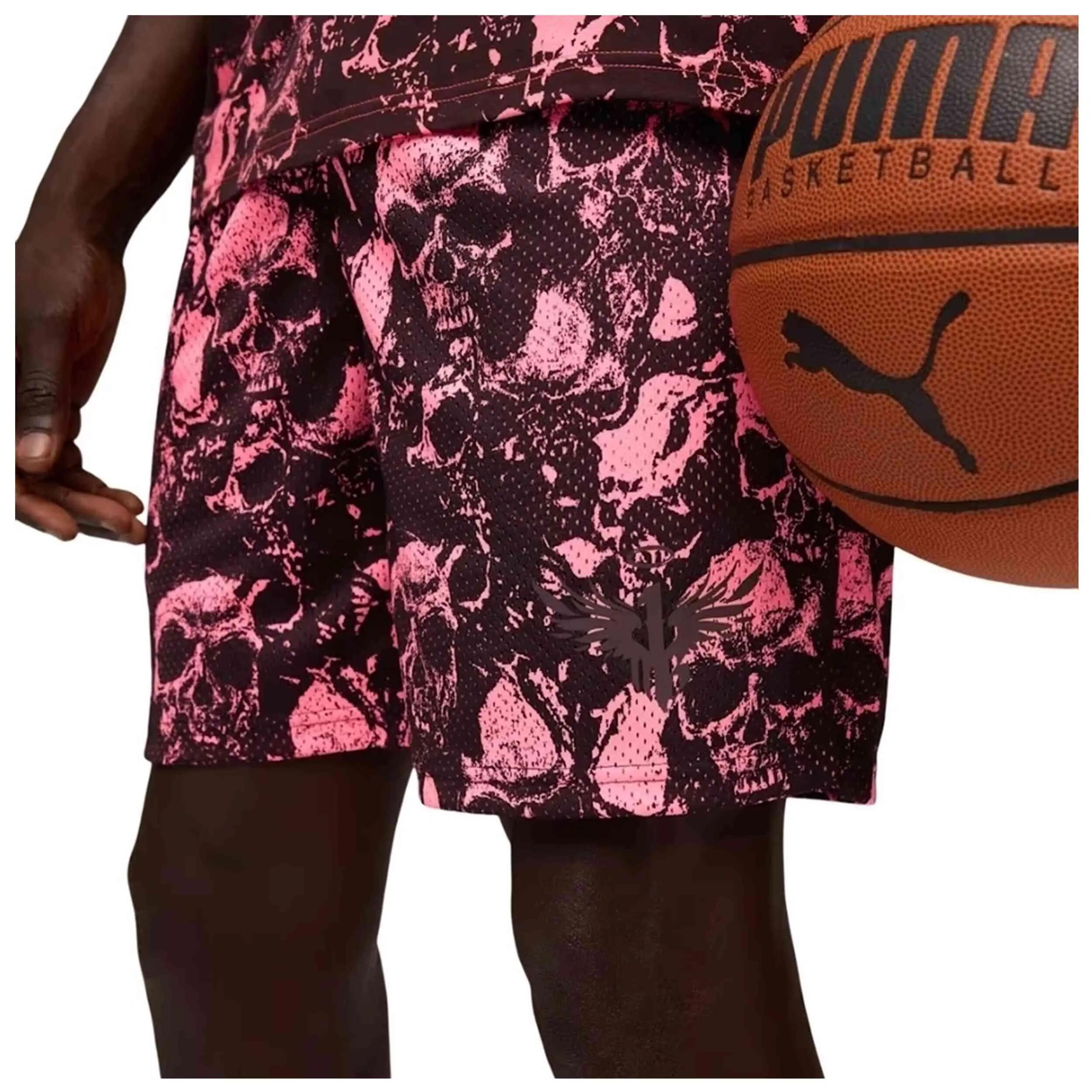 Kurze hose Puma Modell Short Puma x LaMelo World Tour-nament AOP 7" S für männer 5/5